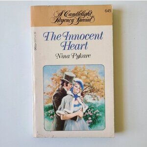 Vintage Book Innocent Heart Nina Pykare Candlelight Regency Special 645 1981 1st